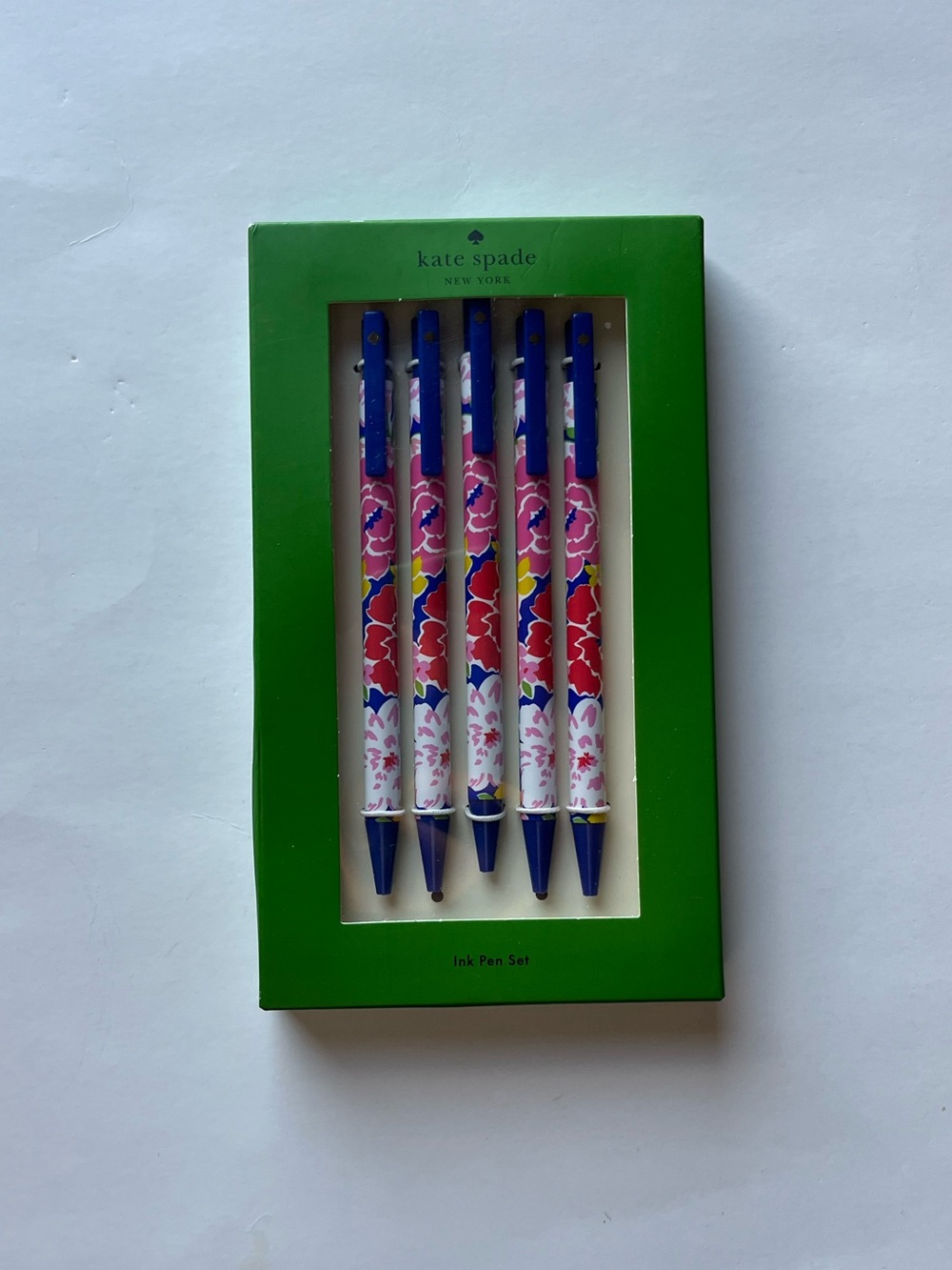 Kate Spade Black Ink Pen Set (5 Pens)